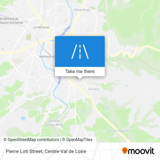 Rue Pierre Loti map