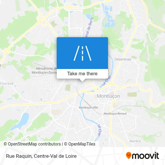 Rue Raquin map