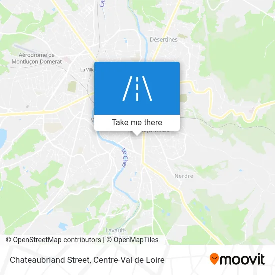 Rue Chateaubriand map