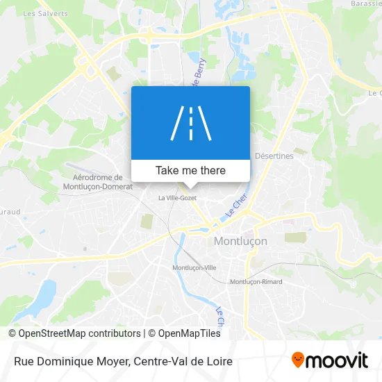 Rue Dominique Moyer map