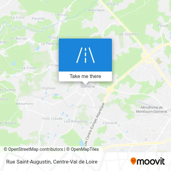 Rue Saint-Augustin map