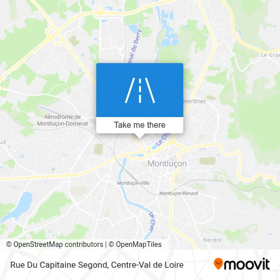 Rue Du Capitaine Segond map