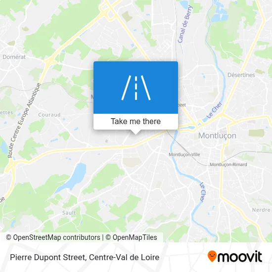 Rue Pierre Dupont map