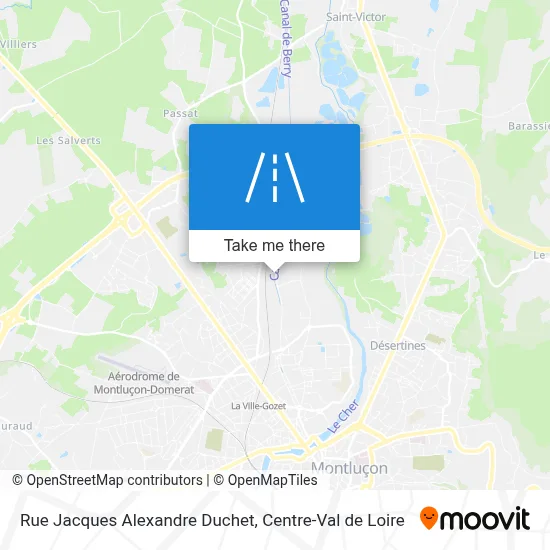 Rue Jacques Alexandre Duchet map