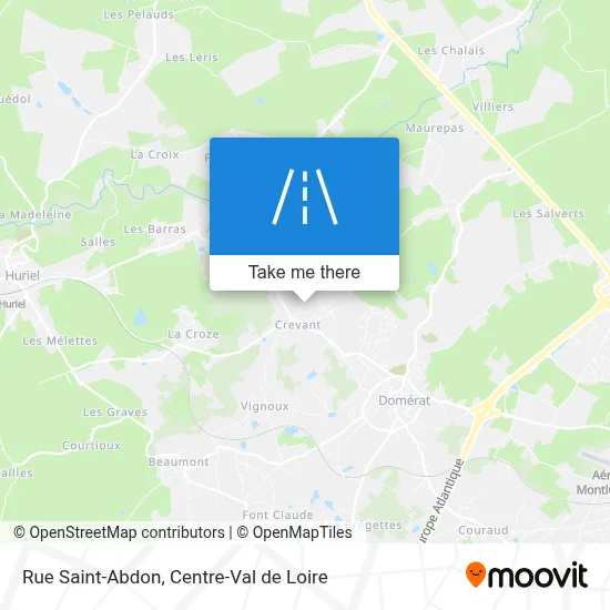 Rue Saint-Abdon map