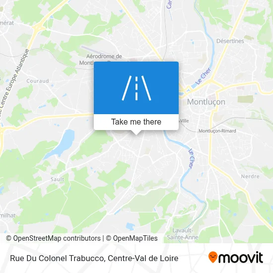 Rue Du Colonel Trabucco map