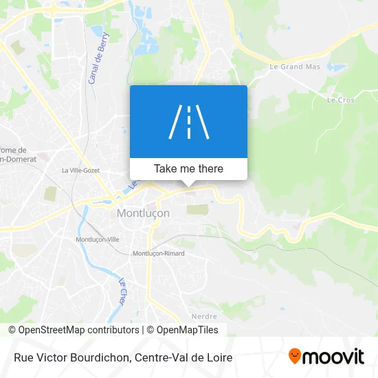 Rue Victor Bourdichon map
