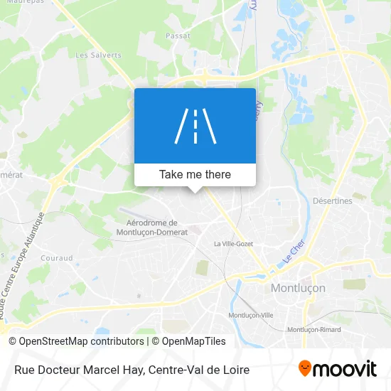 Rue Docteur Marcel Hay map