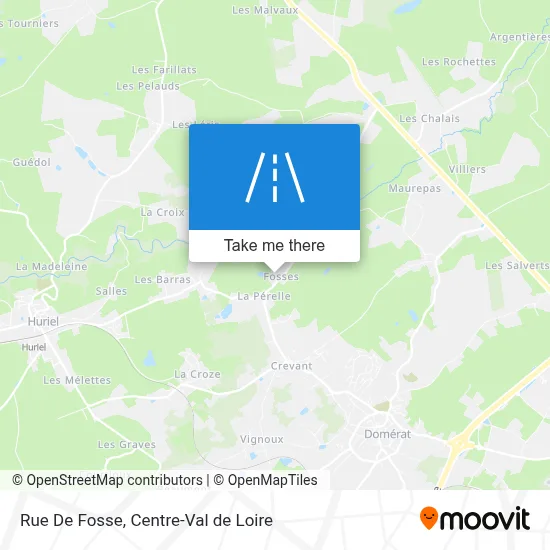 Rue De Fosse map
