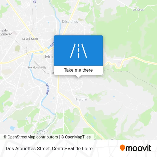 Rue Des Alouettes map