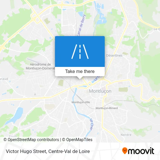 Rue Victor Hugo map