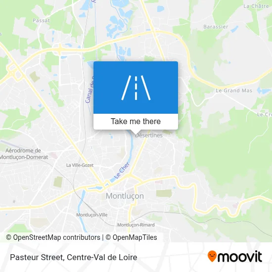 Rue Pasteur map