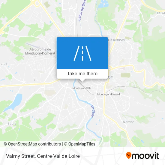 Rue De Valmy map