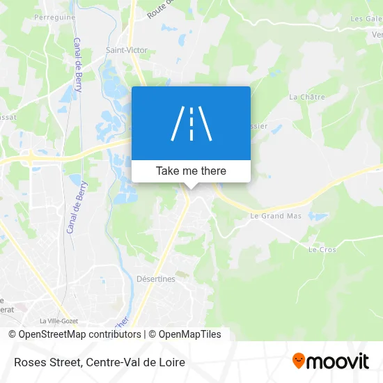 Rue Des Roses map
