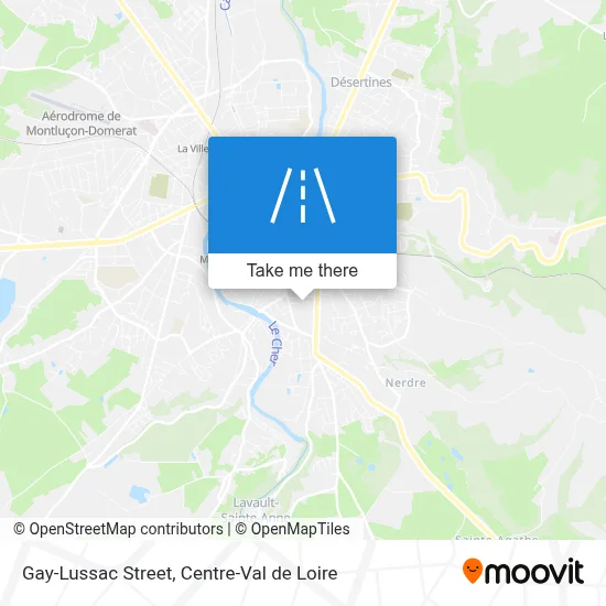 Rue Gay-Lussac map
