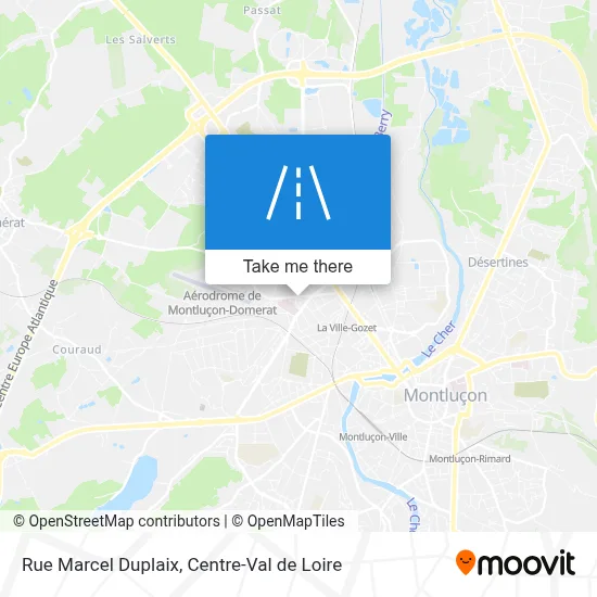 Rue Marcel Duplaix map