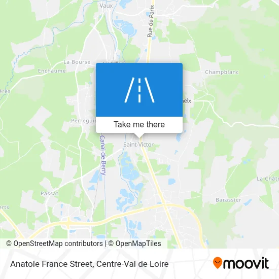 Rue Anatole France map