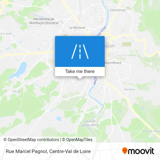 Rue Marcel Pagnol map