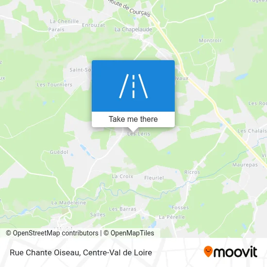 Rue Chante Oiseau map
