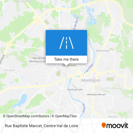 Rue Baptiste Marcet map