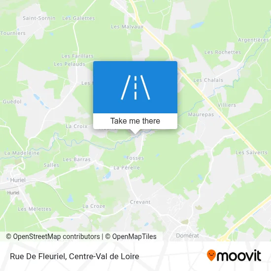 Rue De Fleuriel map