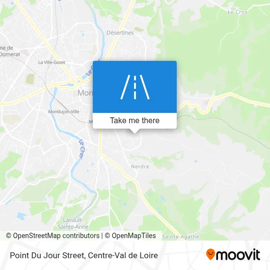Rue Du Point Du Jour map