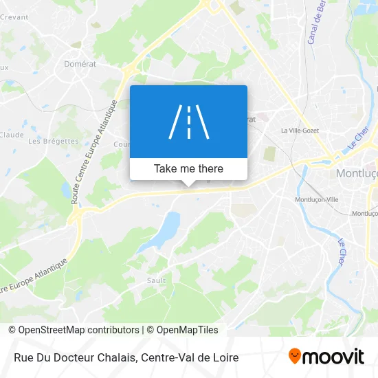 Rue Du Docteur Chalais map