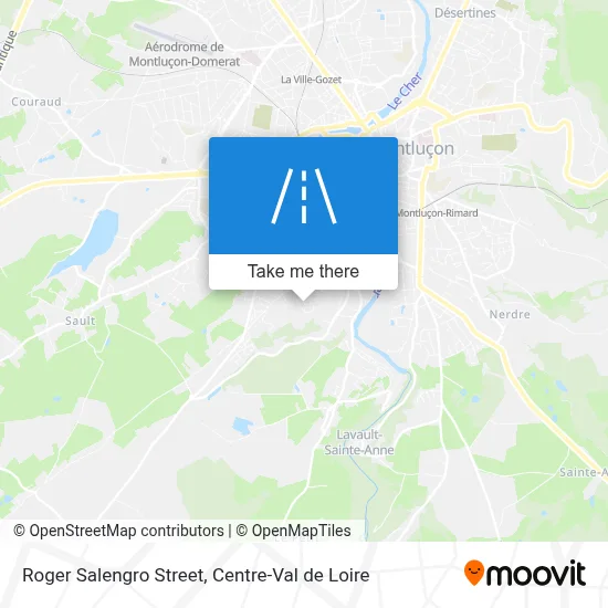 Rue Roger Salengro map