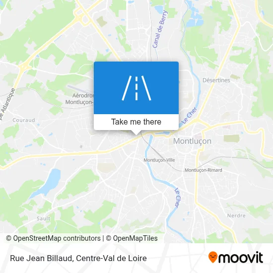 Rue Jean Billaud map