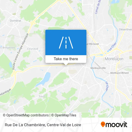 Rue De La Chambrière map