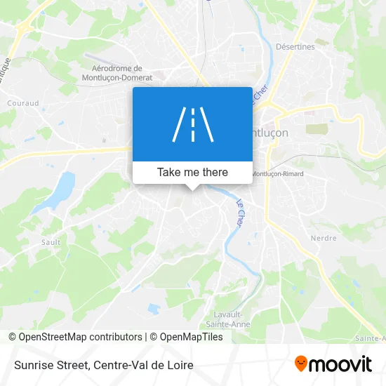 Rue Du Soleil Levant map