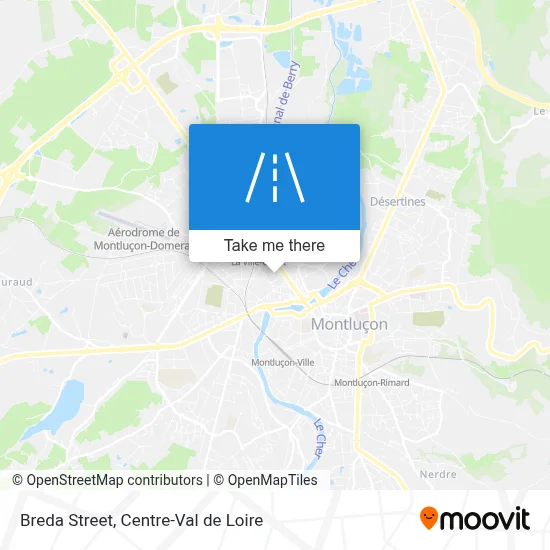 Rue Breda map