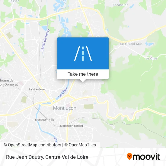 Rue Jean Dautry map
