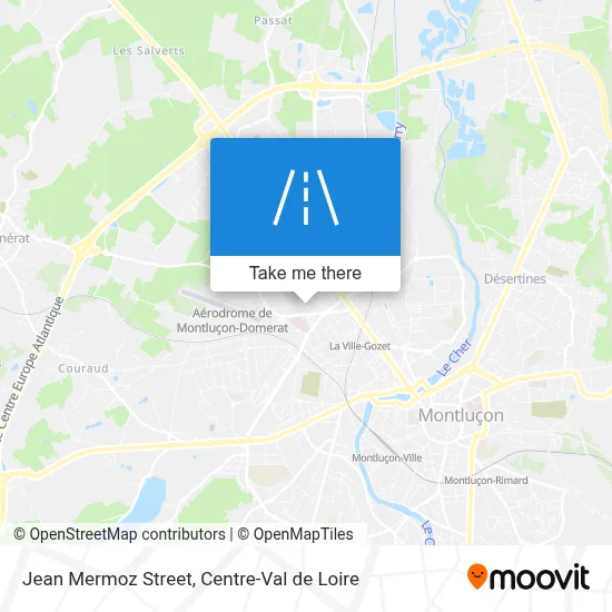 Rue Jean Mermoz map