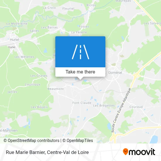 Rue Marie Barnier map