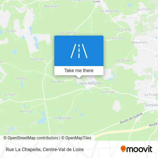Rue La Chapelle map