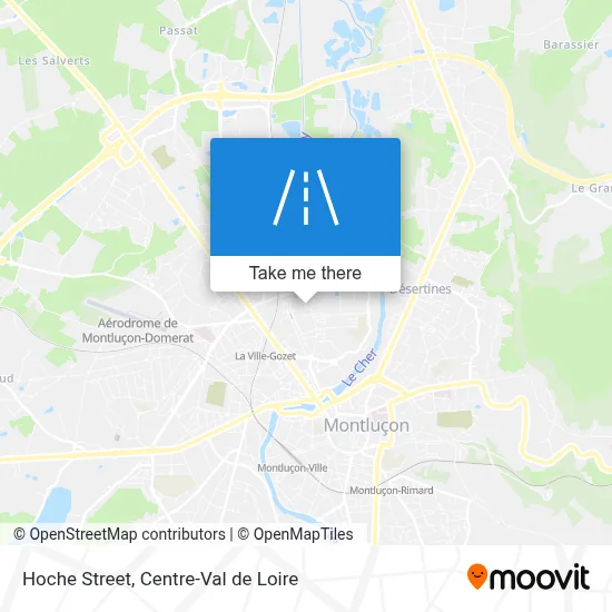 Rue Hoche map