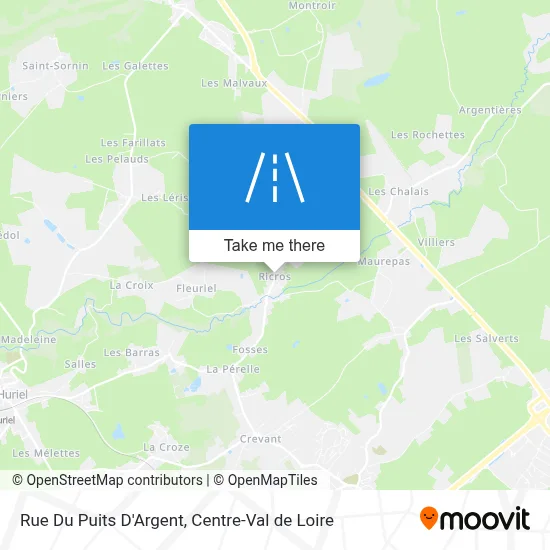 Rue Du Puits D'Argent map