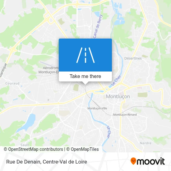 Rue De Denain map