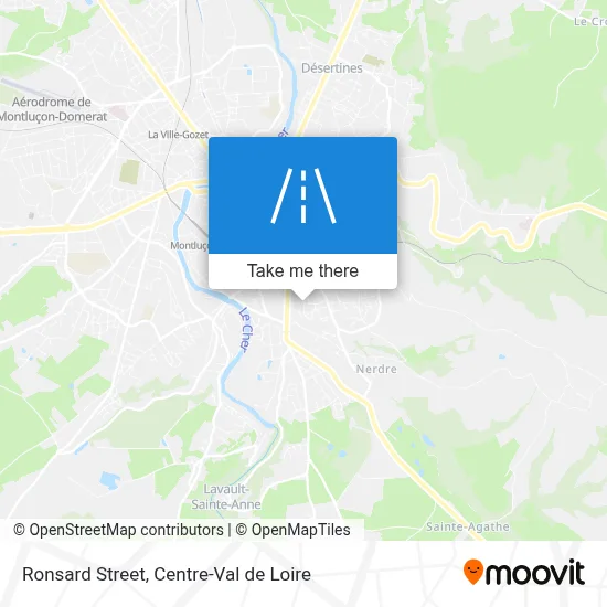Rue Ronsard map