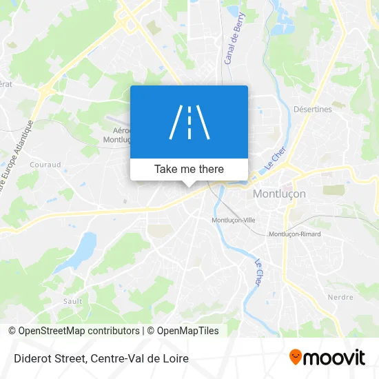 Rue Diderot map
