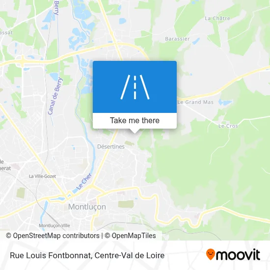 Rue Louis Fontbonnat map