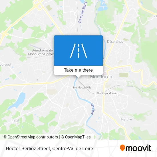 Rue Hector Berlioz map