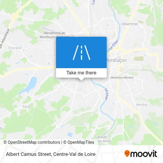 Rue Albert Camus map