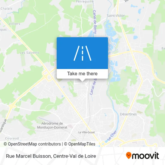 Rue Marcel Buisson map