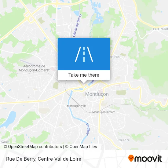Rue De Berry map
