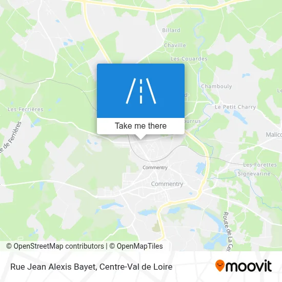 Rue Jean Alexis Bayet map