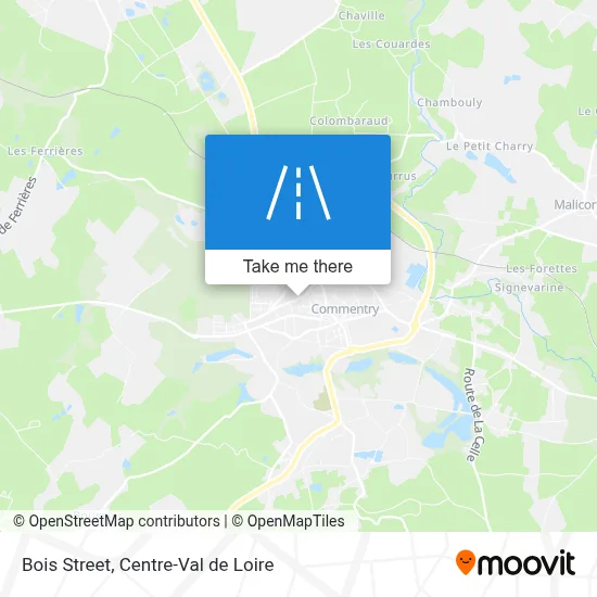 Rue Du Bois map