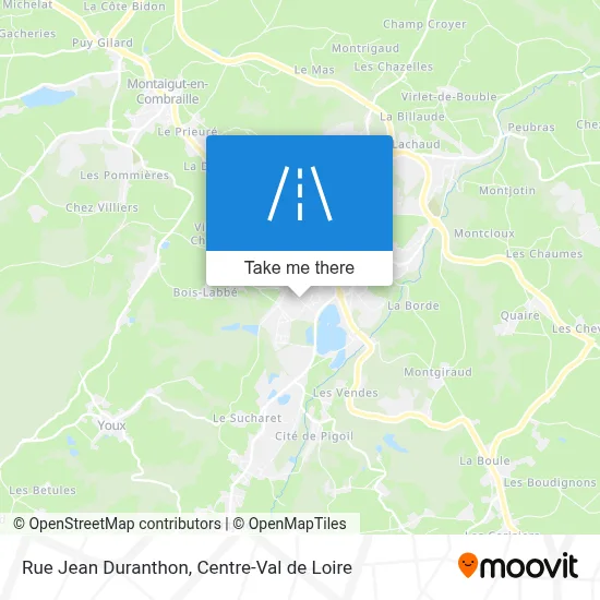 Rue Jean Duranthon map