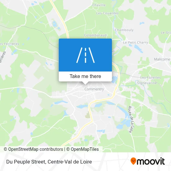 Rue Du Peuple map